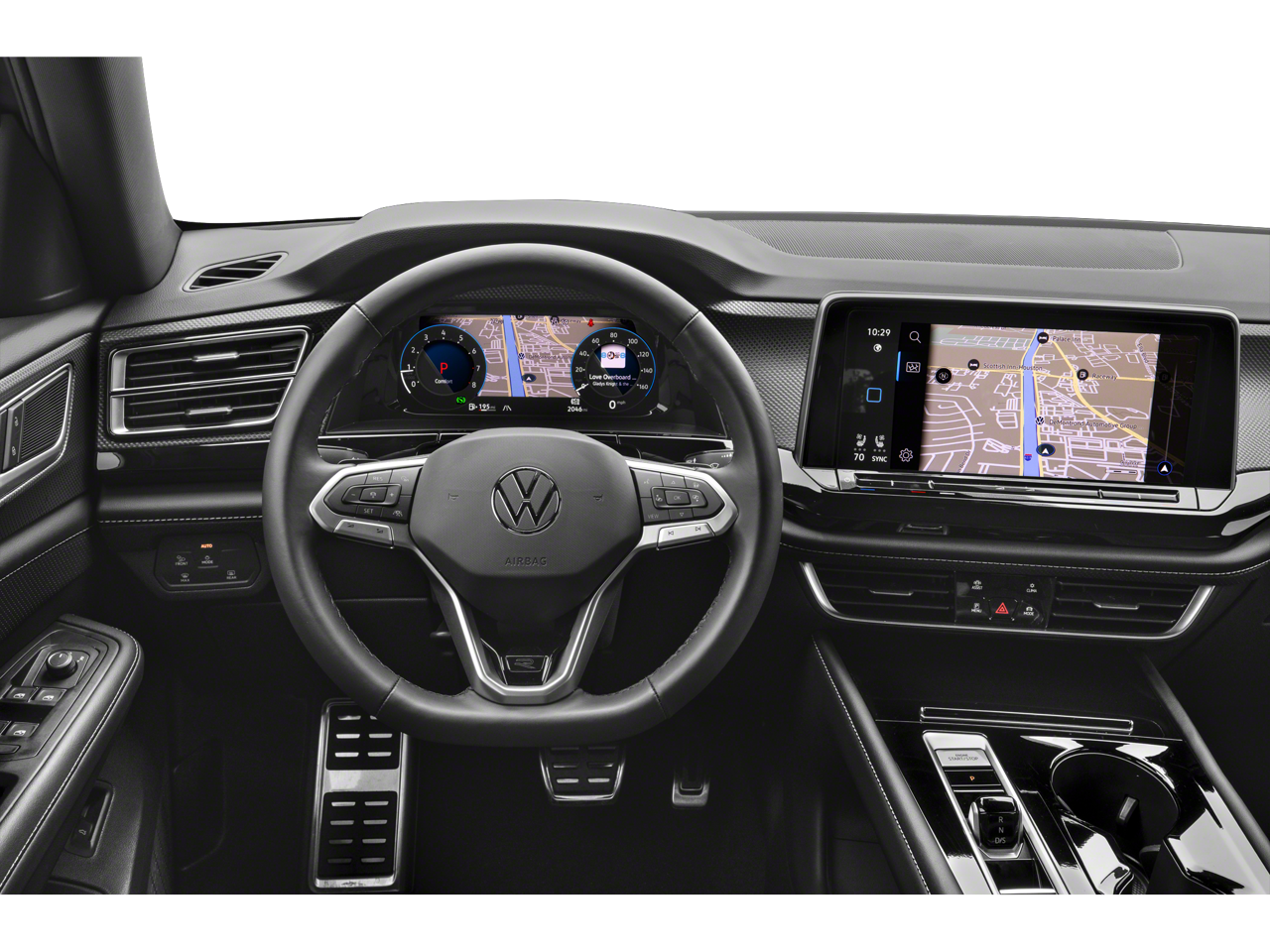 2025 Volkswagen Atlas Cross Sport 2.0T SEL R-Line Black