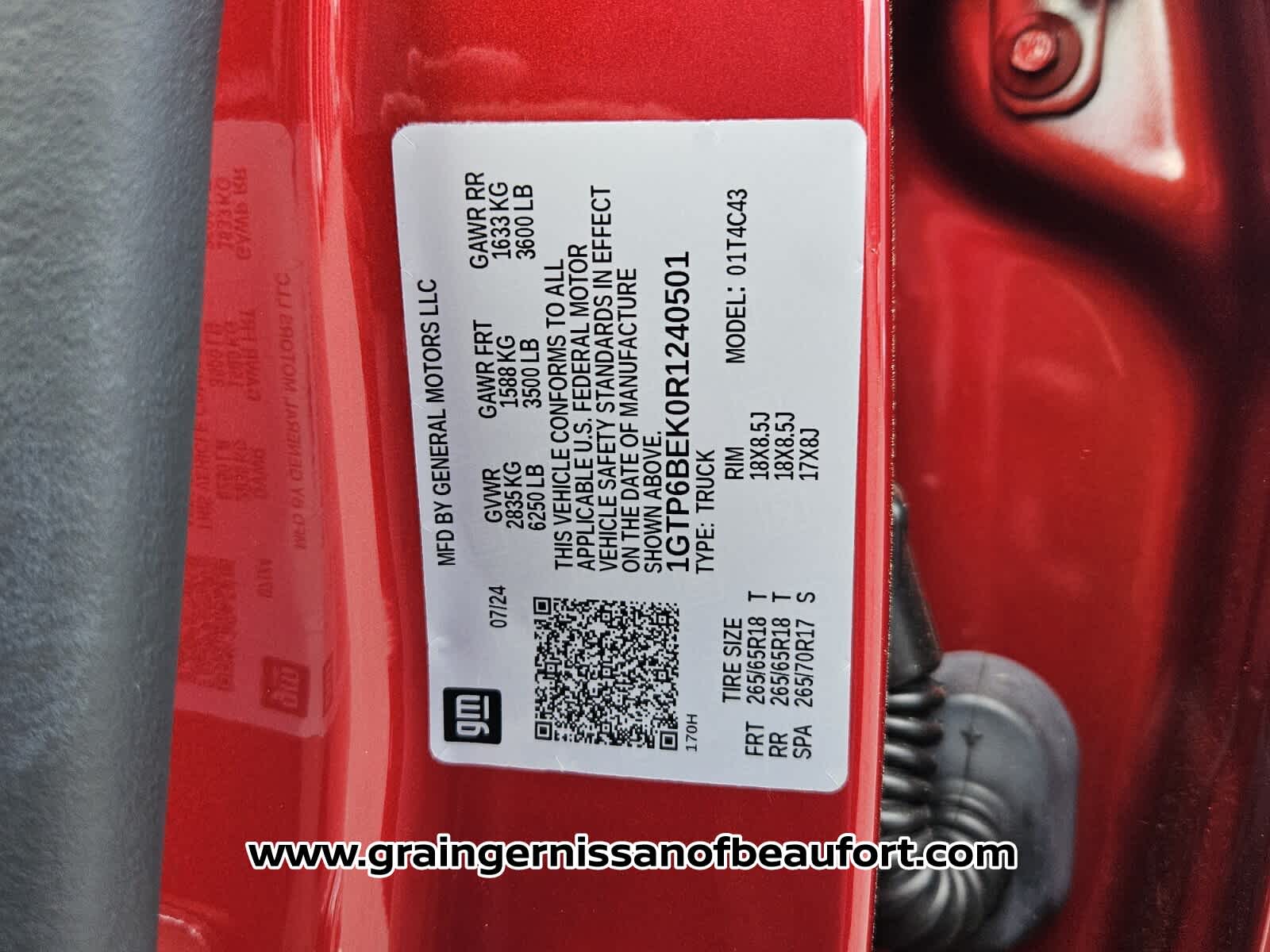 2024 GMC Canyon 4WD Elevation