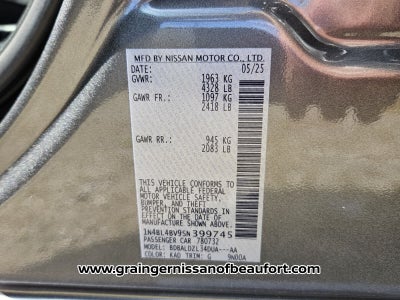 2025 Nissan Altima S