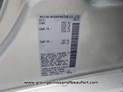 2025 Nissan Altima SR