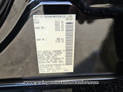 2022 Nissan Altima 2.5 SL