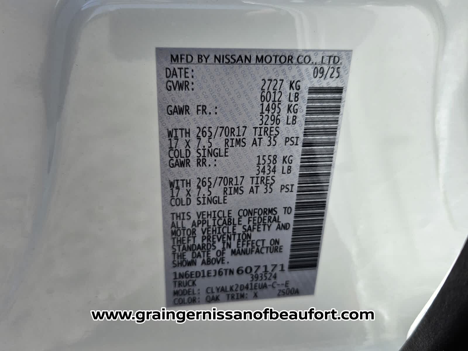 2026 Nissan Frontier PRO-X