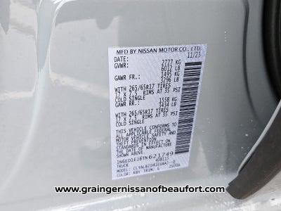 2026 Nissan Frontier SV