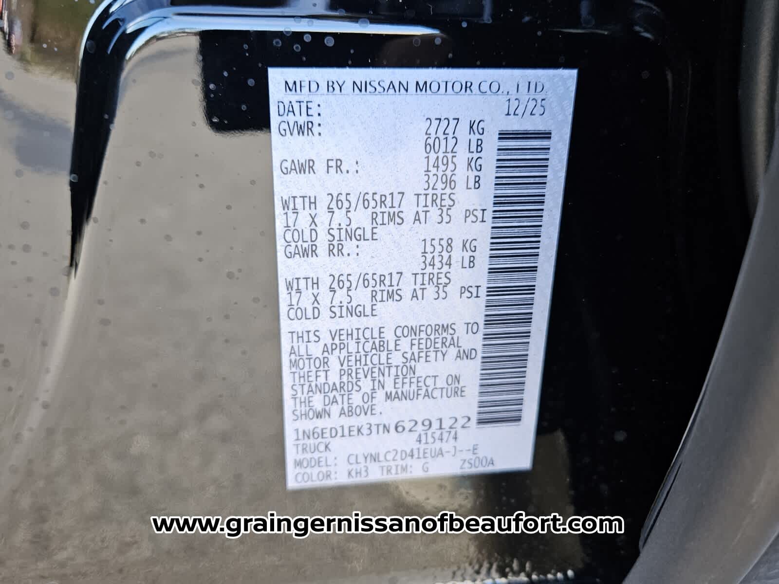 2026 Nissan Frontier SV