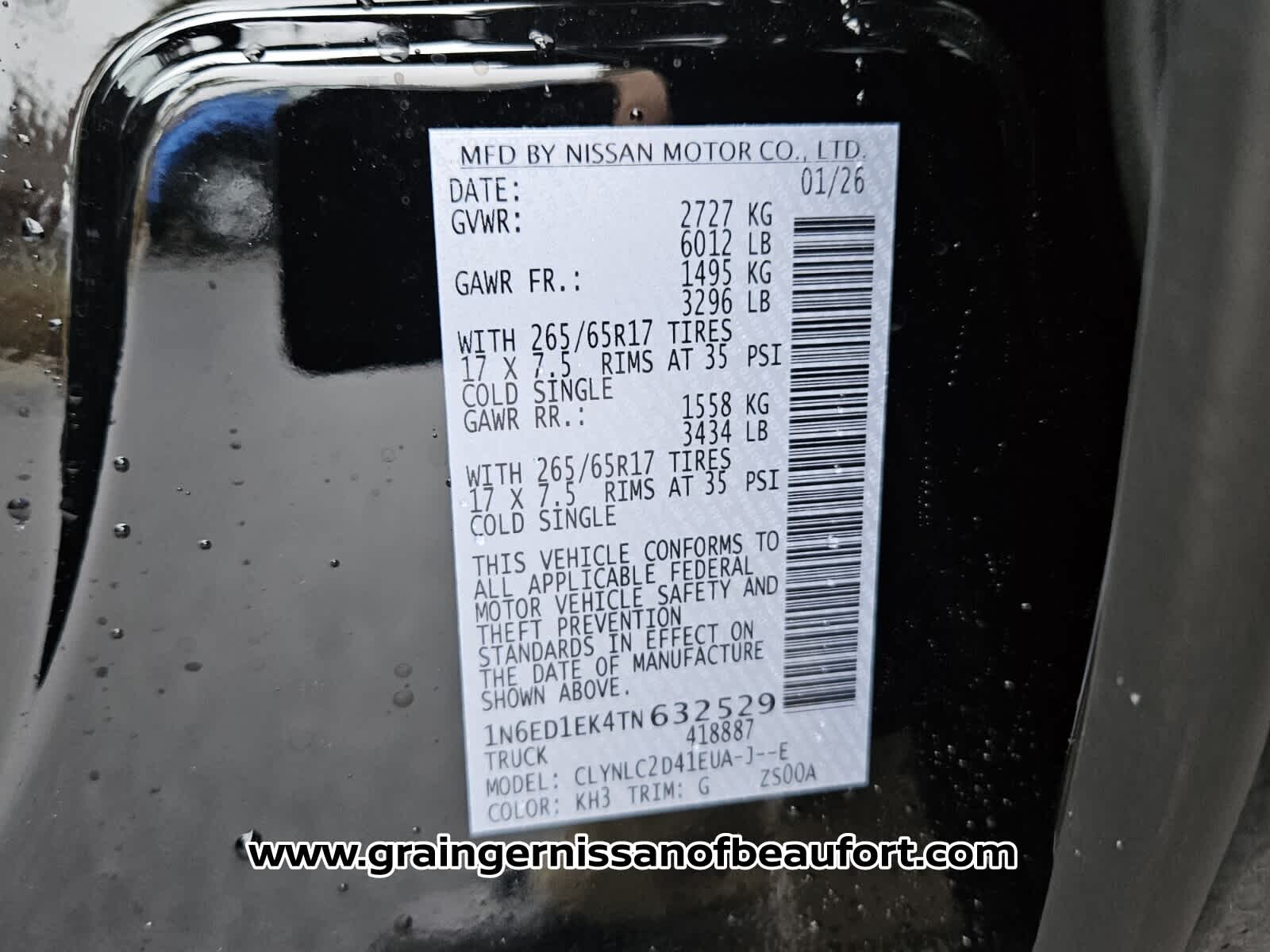 2026 Nissan Frontier SV