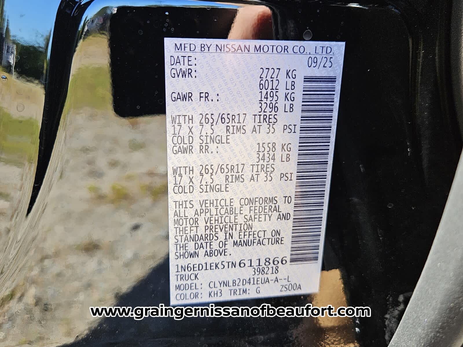 2026 Nissan Frontier SV