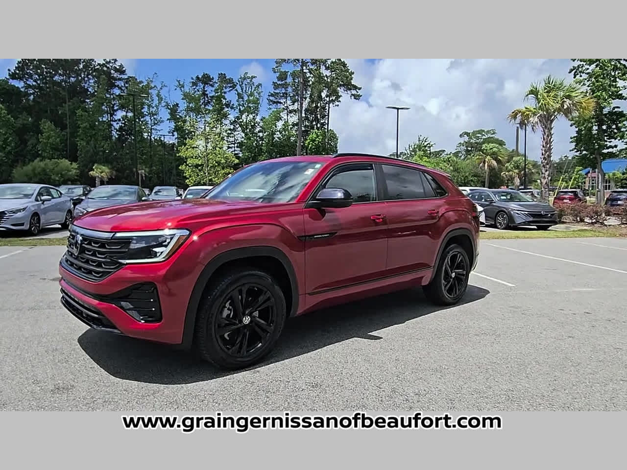 2025 Volkswagen Atlas Cross Sport 2.0T SEL R-Line Black