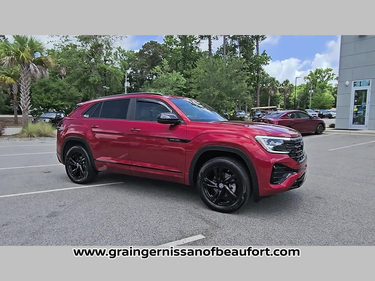2025 Volkswagen Atlas Cross Sport 2.0T SEL R-Line Black