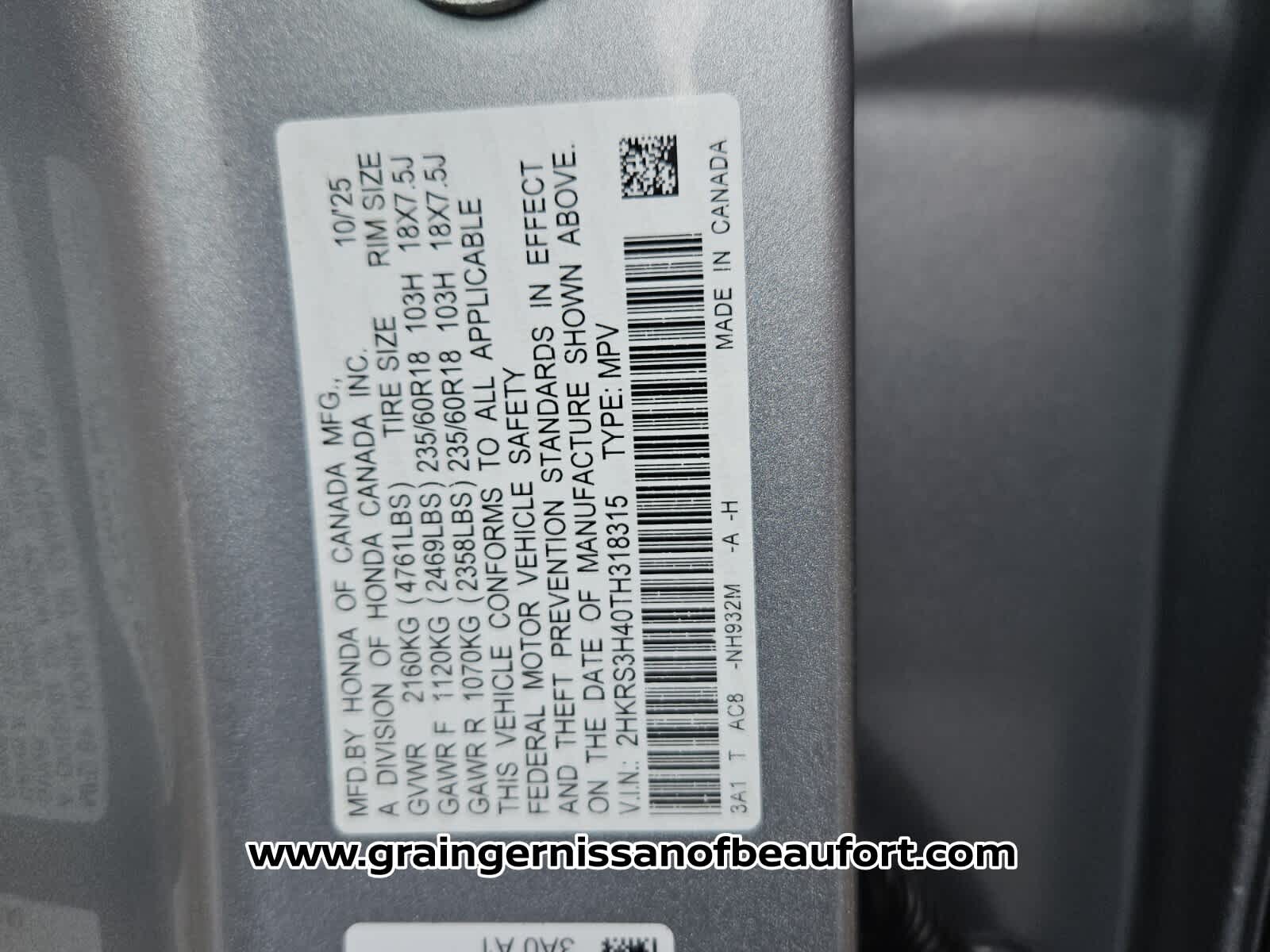 2026 Honda CR-V EX