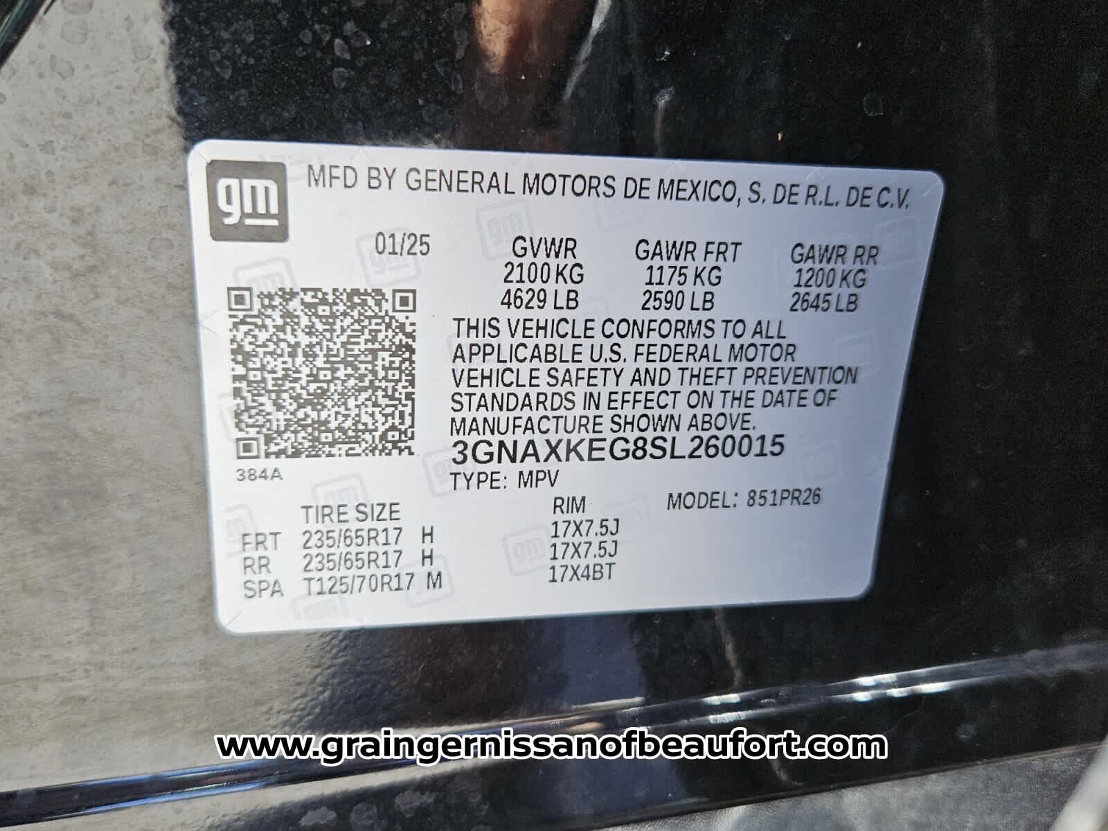 2025 Chevrolet Equinox FWD ACTIV