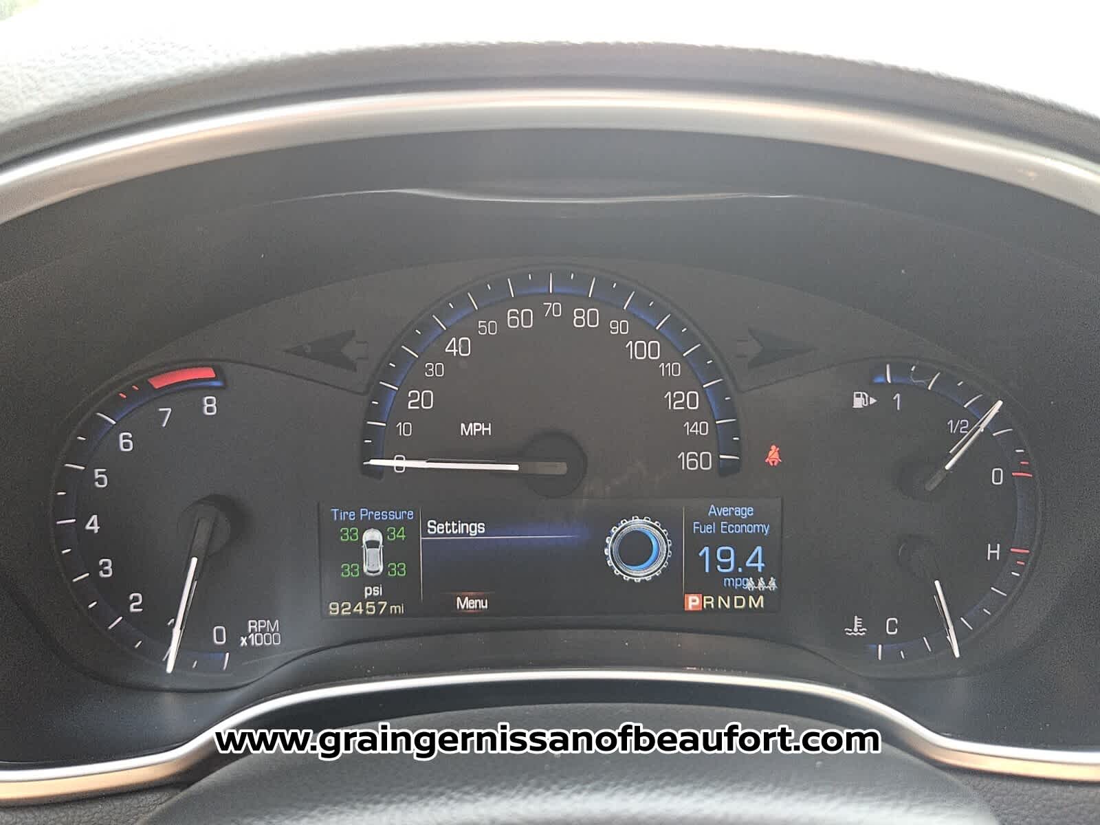 2016 Cadillac SRX Performance Collection