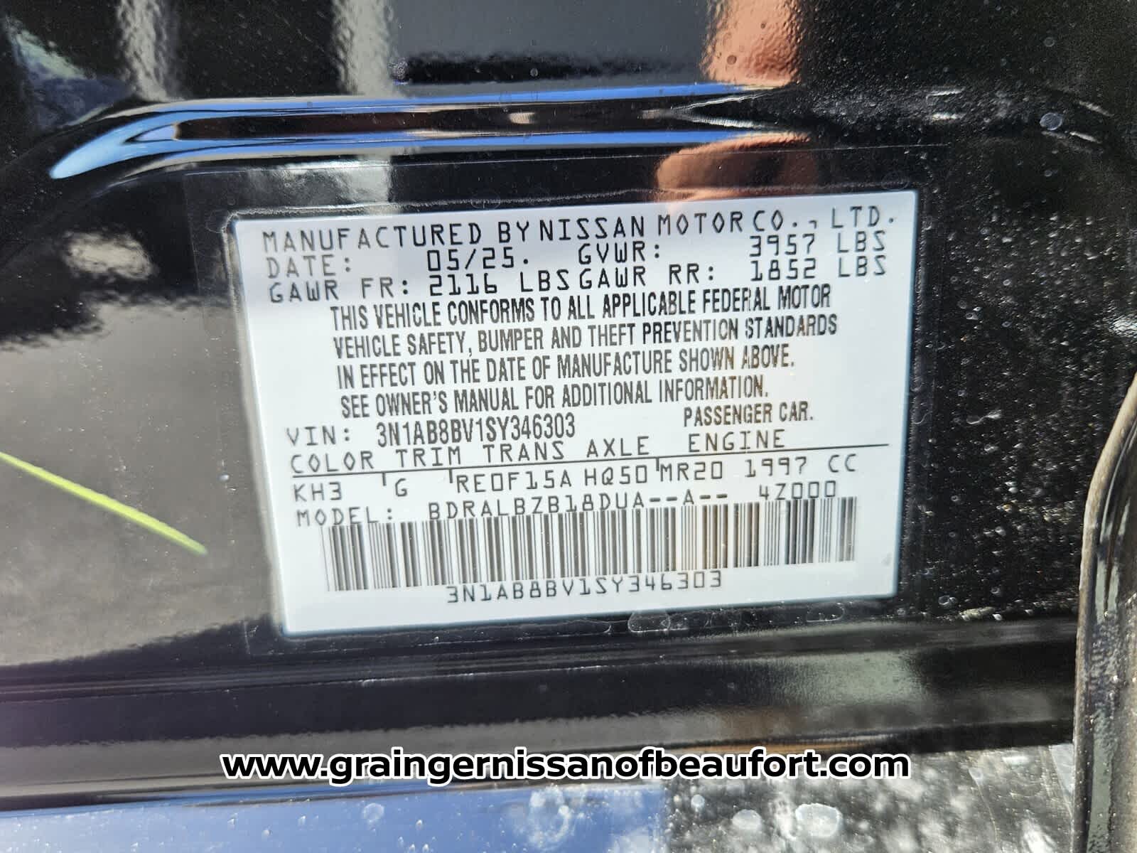 2025 Nissan Sentra S