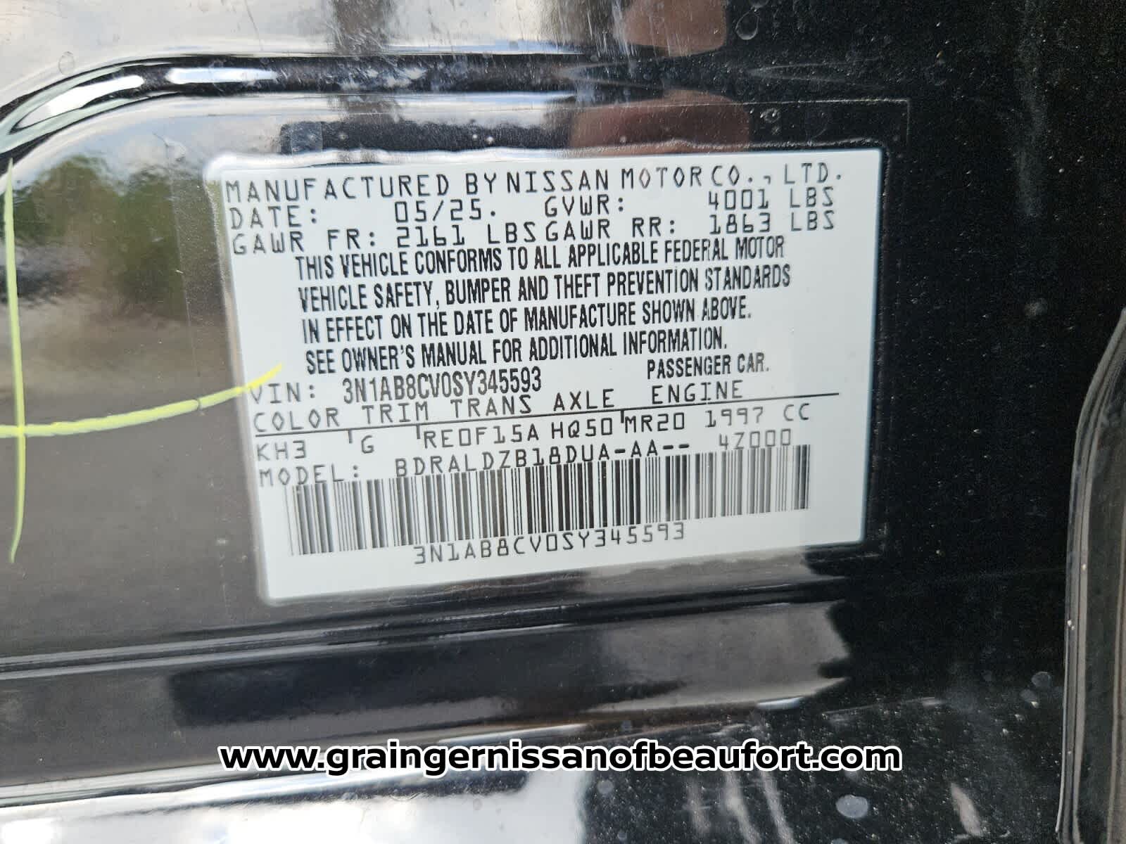 2025 Nissan Sentra SV