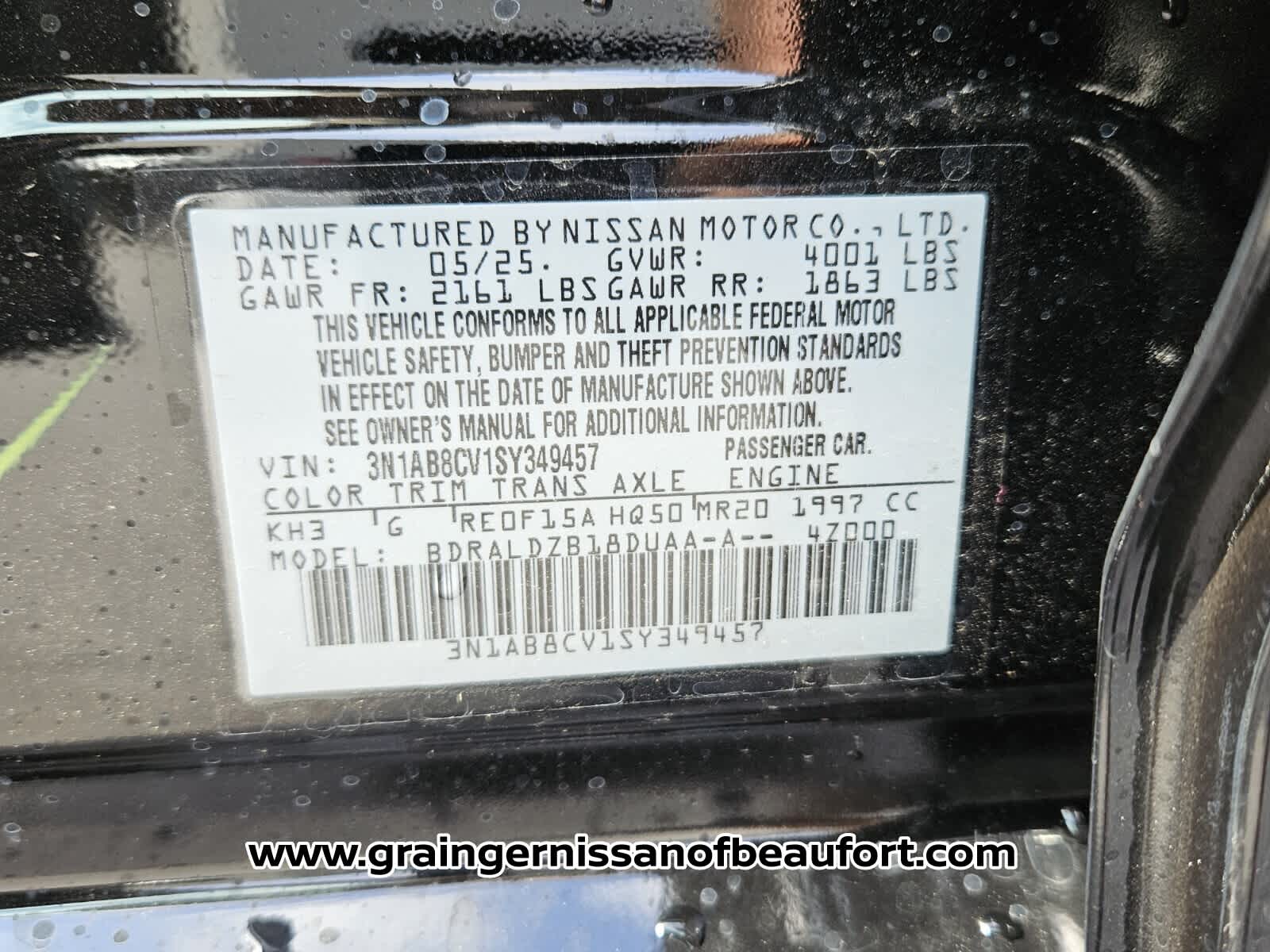 2025 Nissan Sentra SV