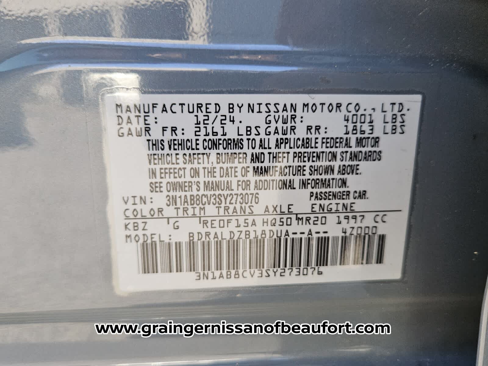 2025 Nissan Sentra SV