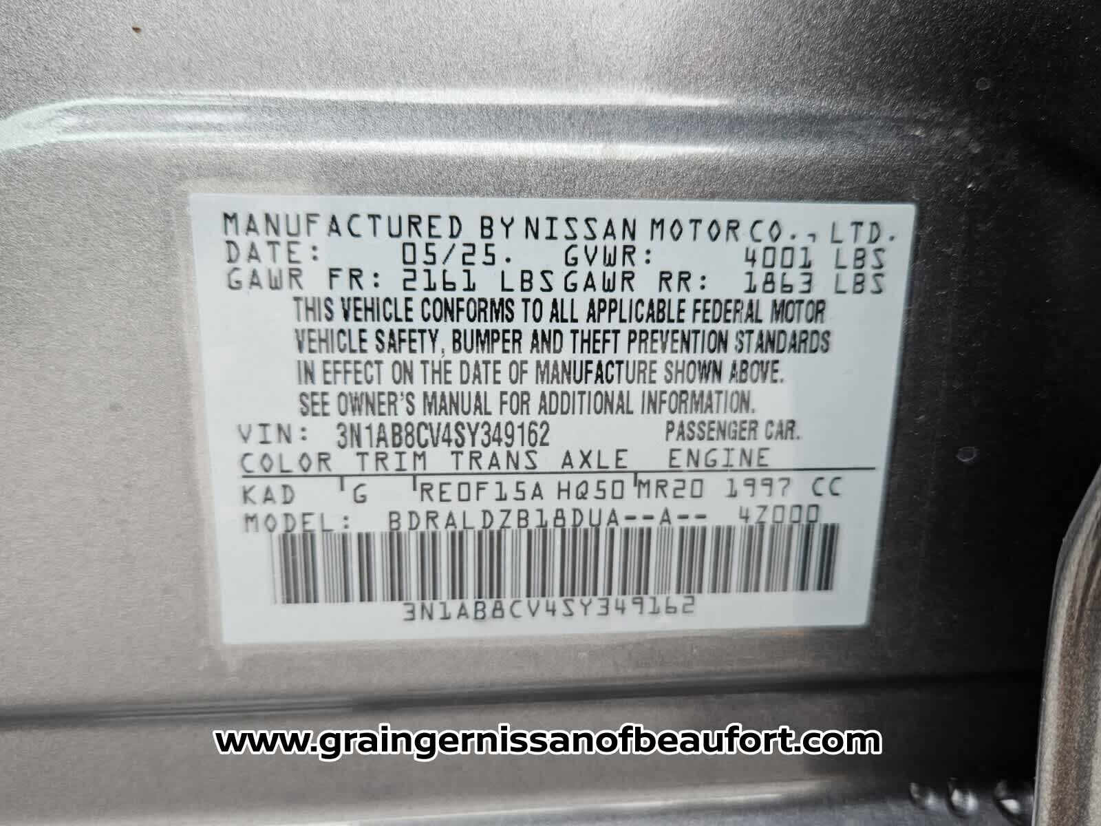 2025 Nissan Sentra SV