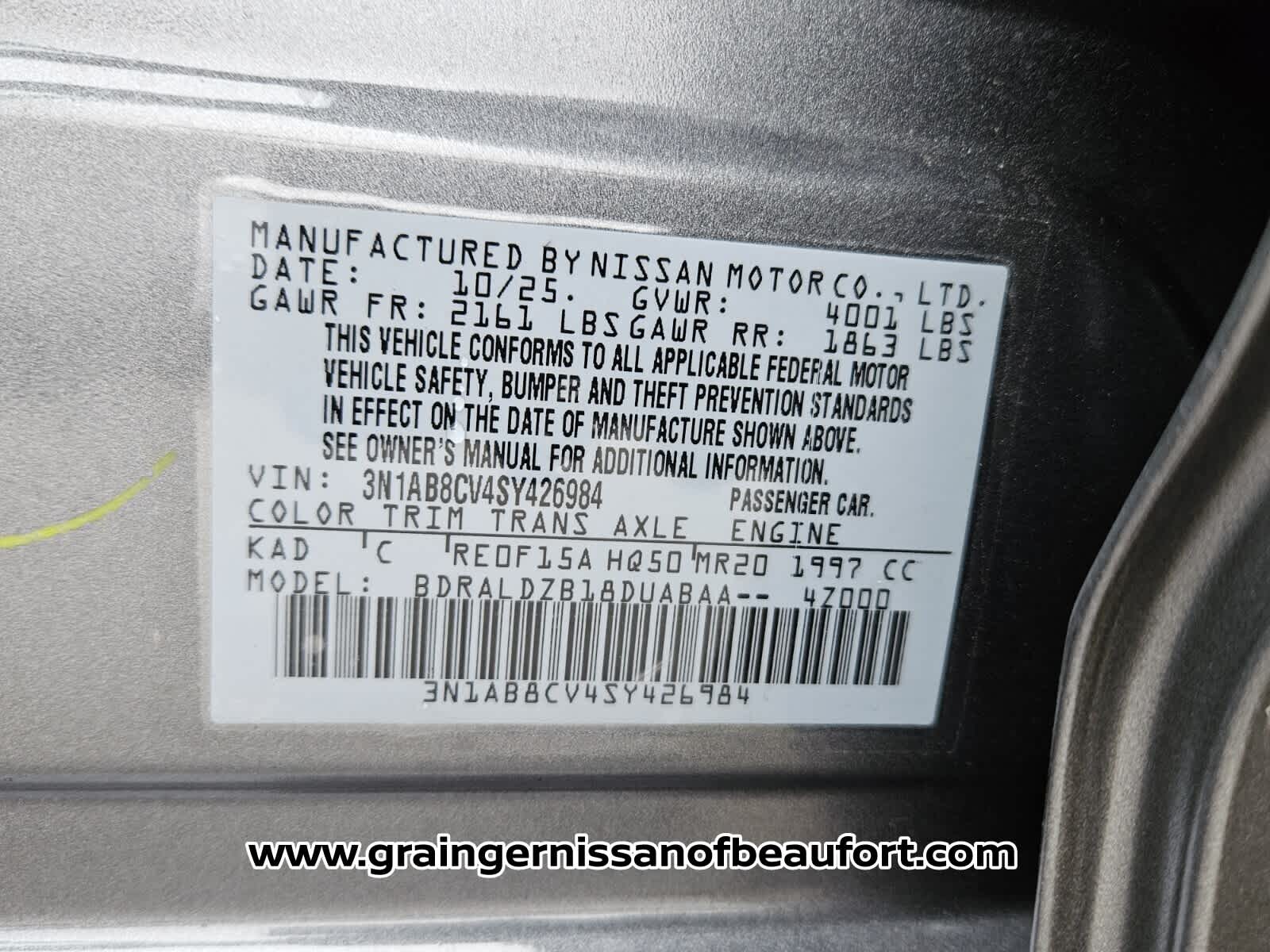 2025 Nissan Sentra SV