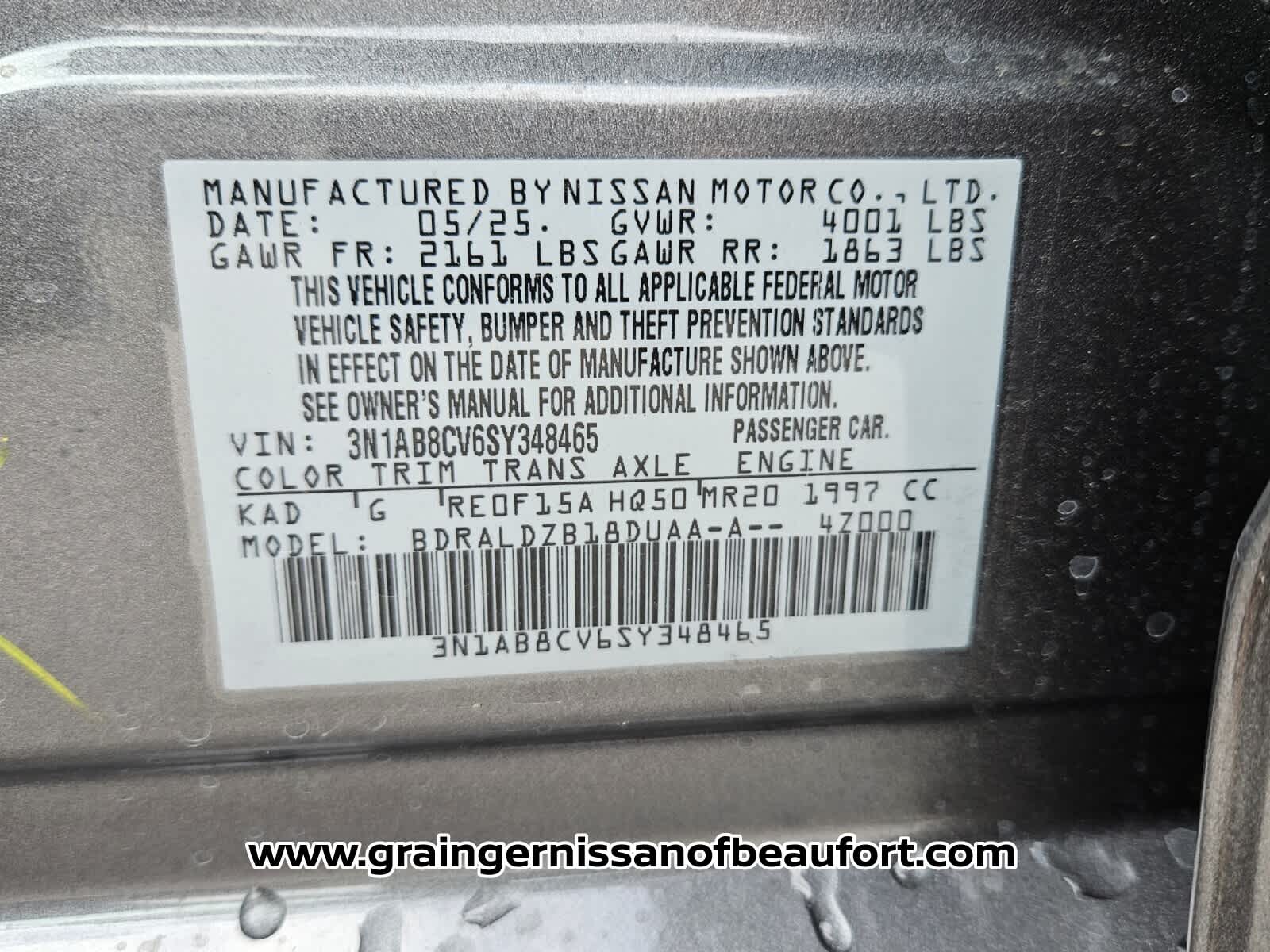 2025 Nissan Sentra SV