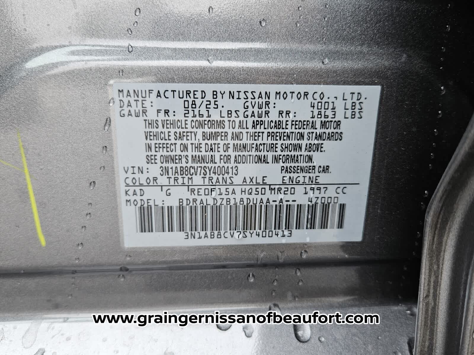 2025 Nissan Sentra SV