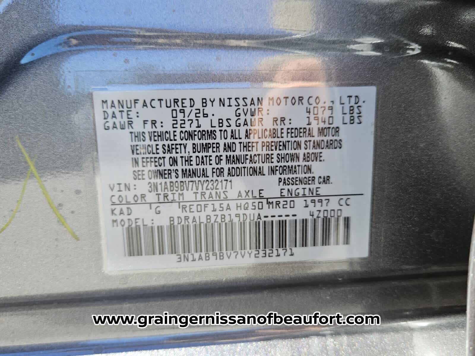 2027 Nissan Sentra S