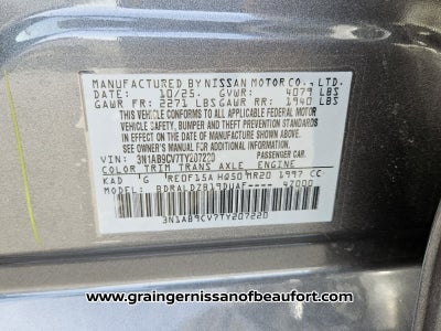 2026 Nissan Sentra SV