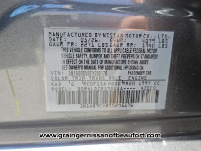 2026 Nissan Sentra SV