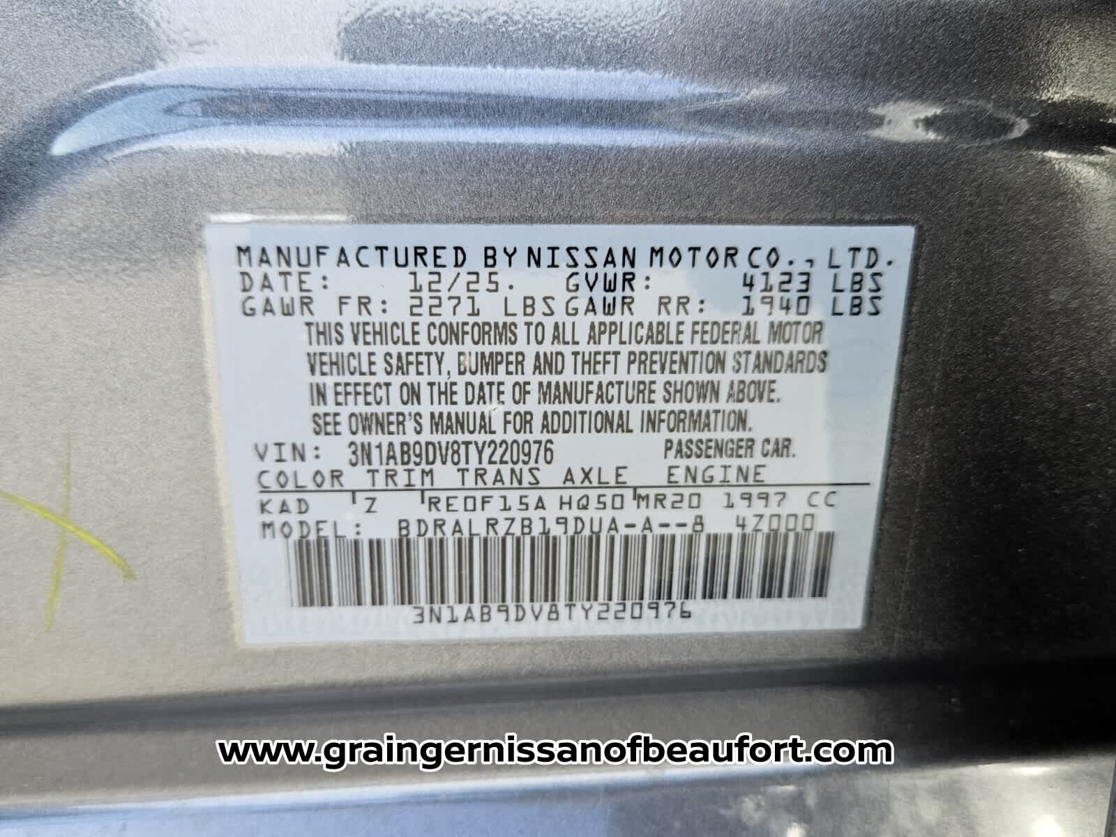 2026 Nissan Sentra SR