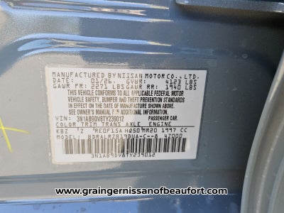 2026 Nissan Sentra SR