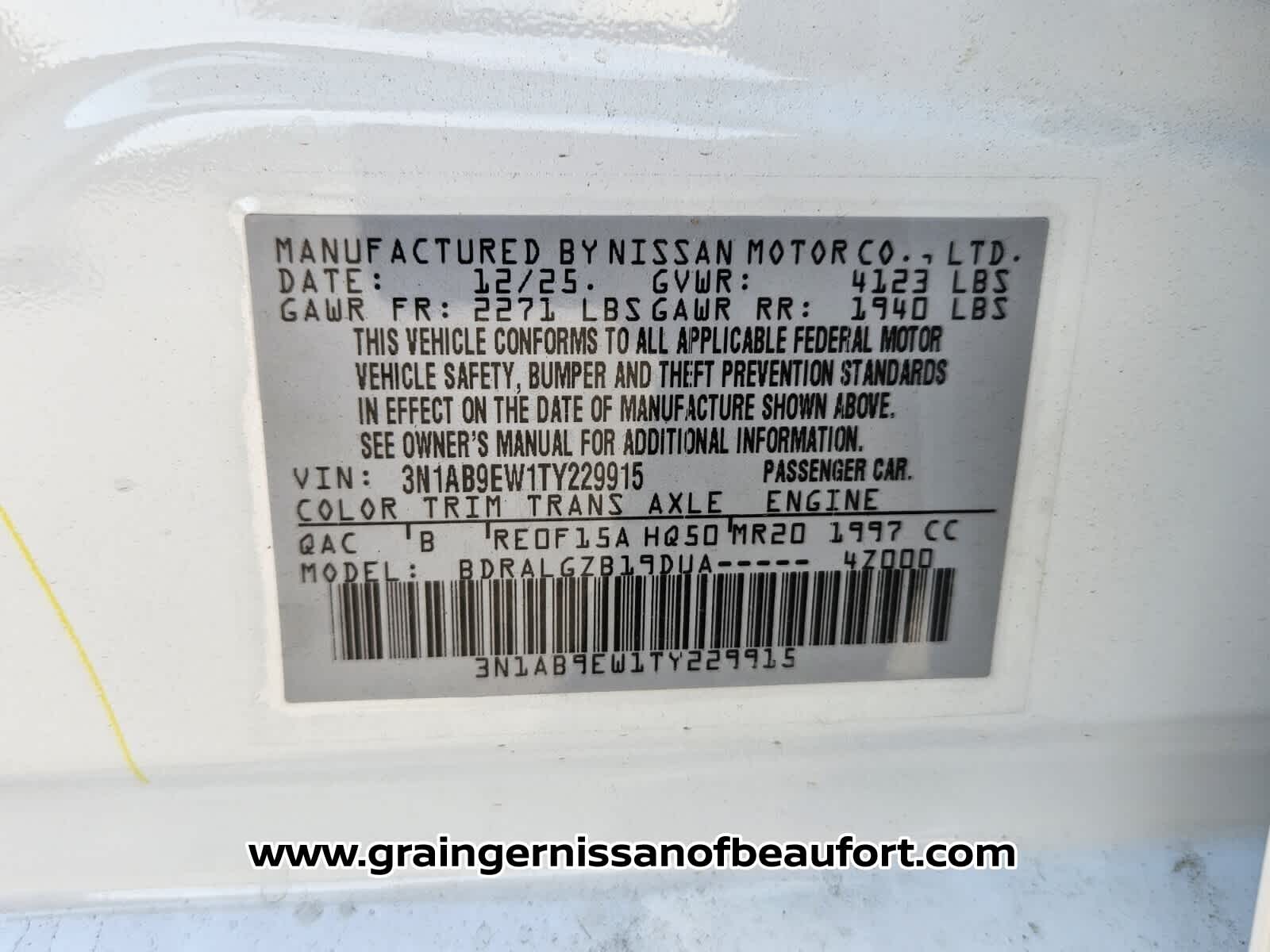 2026 Nissan Sentra SL