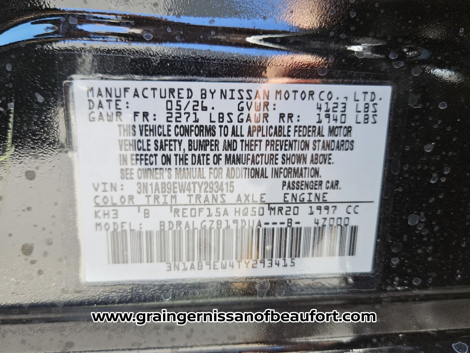 2026 Nissan Sentra SL