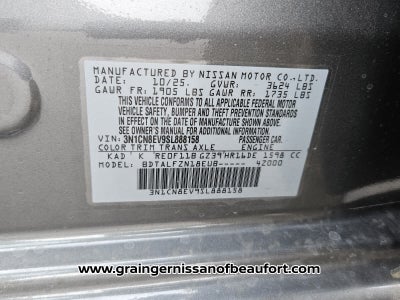 2025 Nissan Versa SV