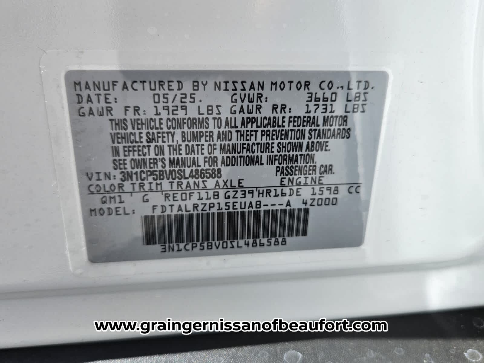 2025 Nissan Kicks Play S