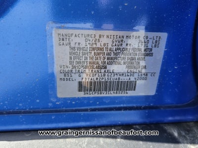 2025 Nissan Kicks Play S