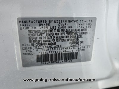 2025 Nissan Kicks Play S