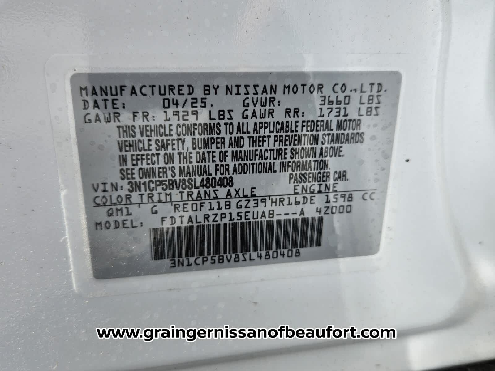 2025 Nissan Kicks Play S