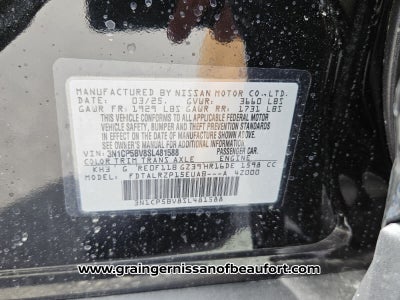 2025 Nissan Kicks Play S