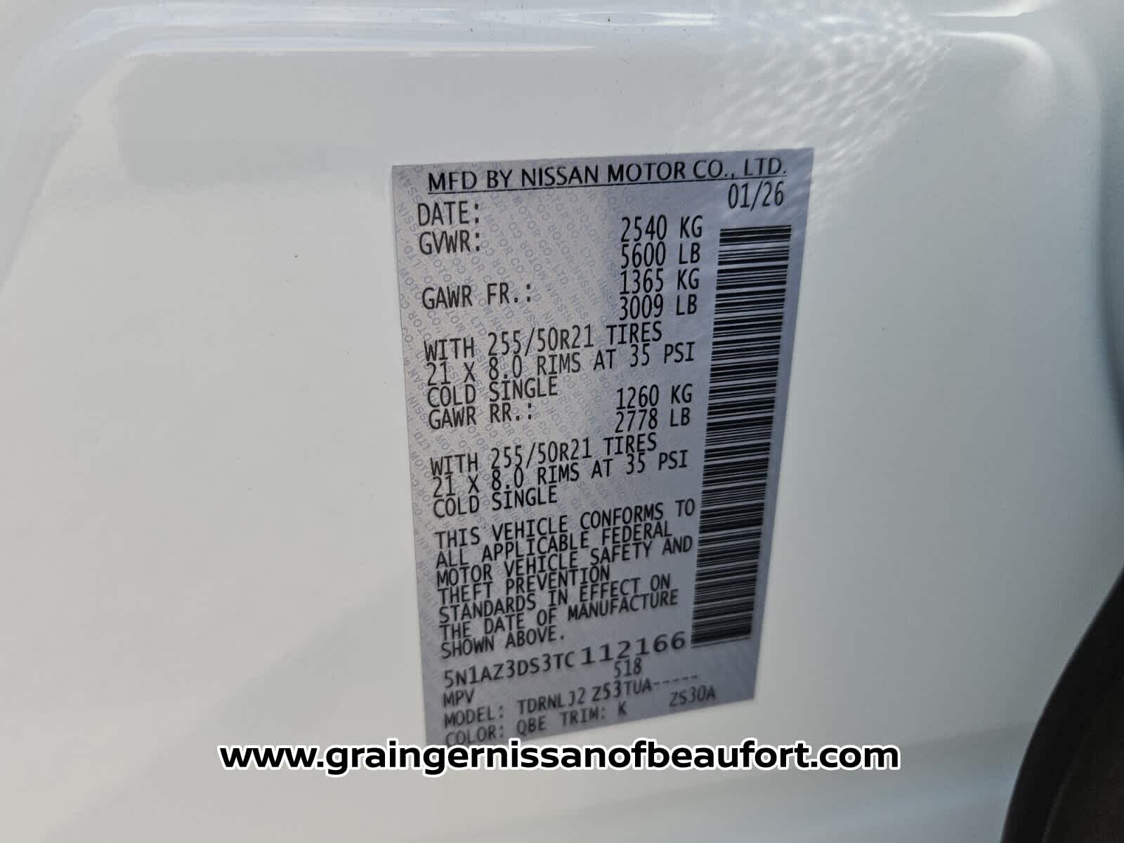 2026 Nissan Murano Platinum