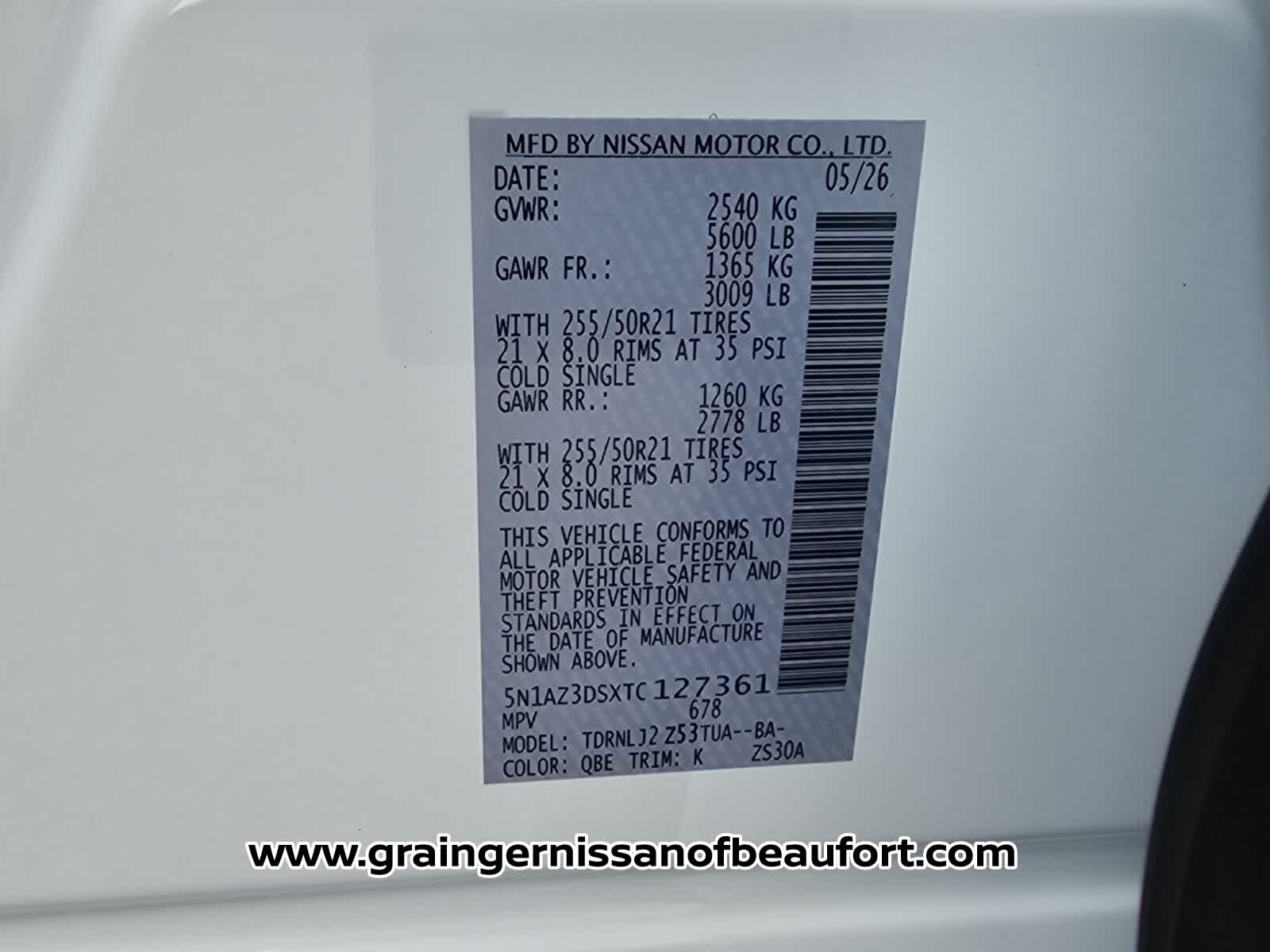 2026 Nissan Murano Platinum