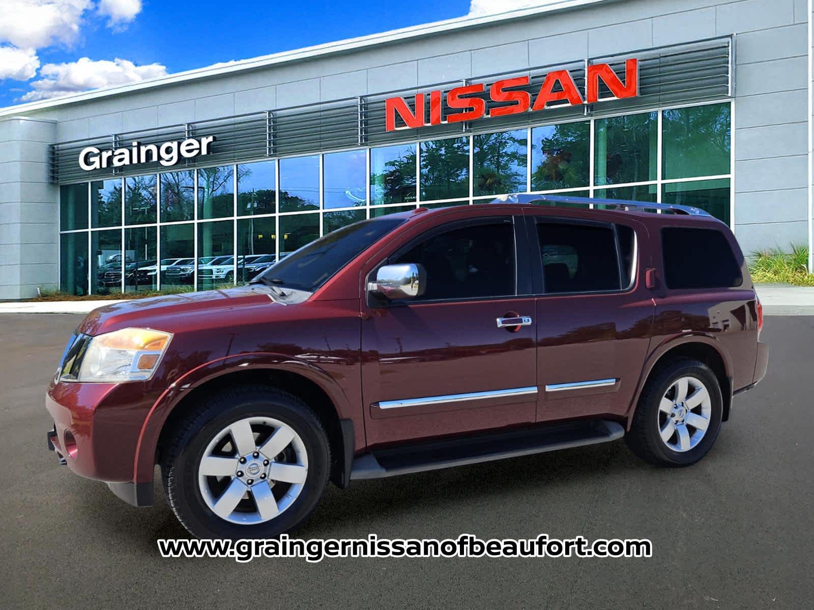 Used 2012 Nissan Armada SL with VIN 5N1BA0ND8CN622477 for sale in Beaufort, SC
