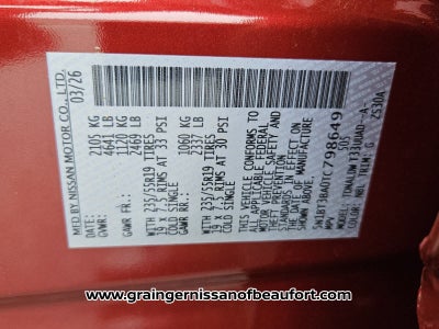 2026 Nissan Rogue Dark Armor