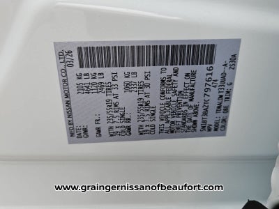 2026 Nissan Rogue Dark Armor