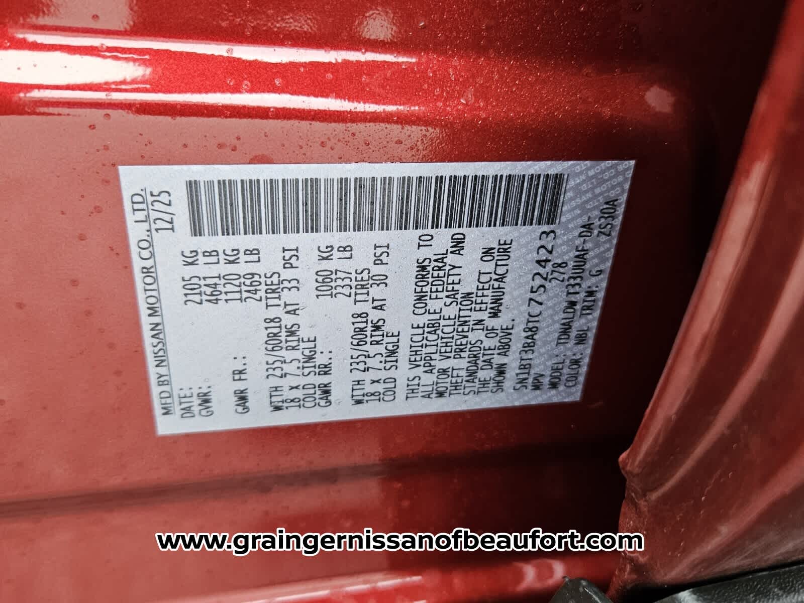 2026 Nissan Rogue SV