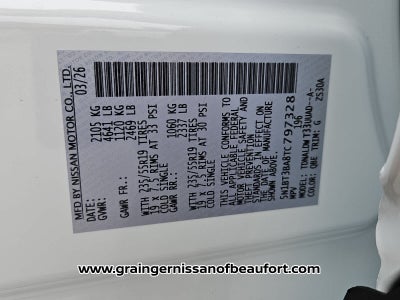 2026 Nissan Rogue Dark Armor