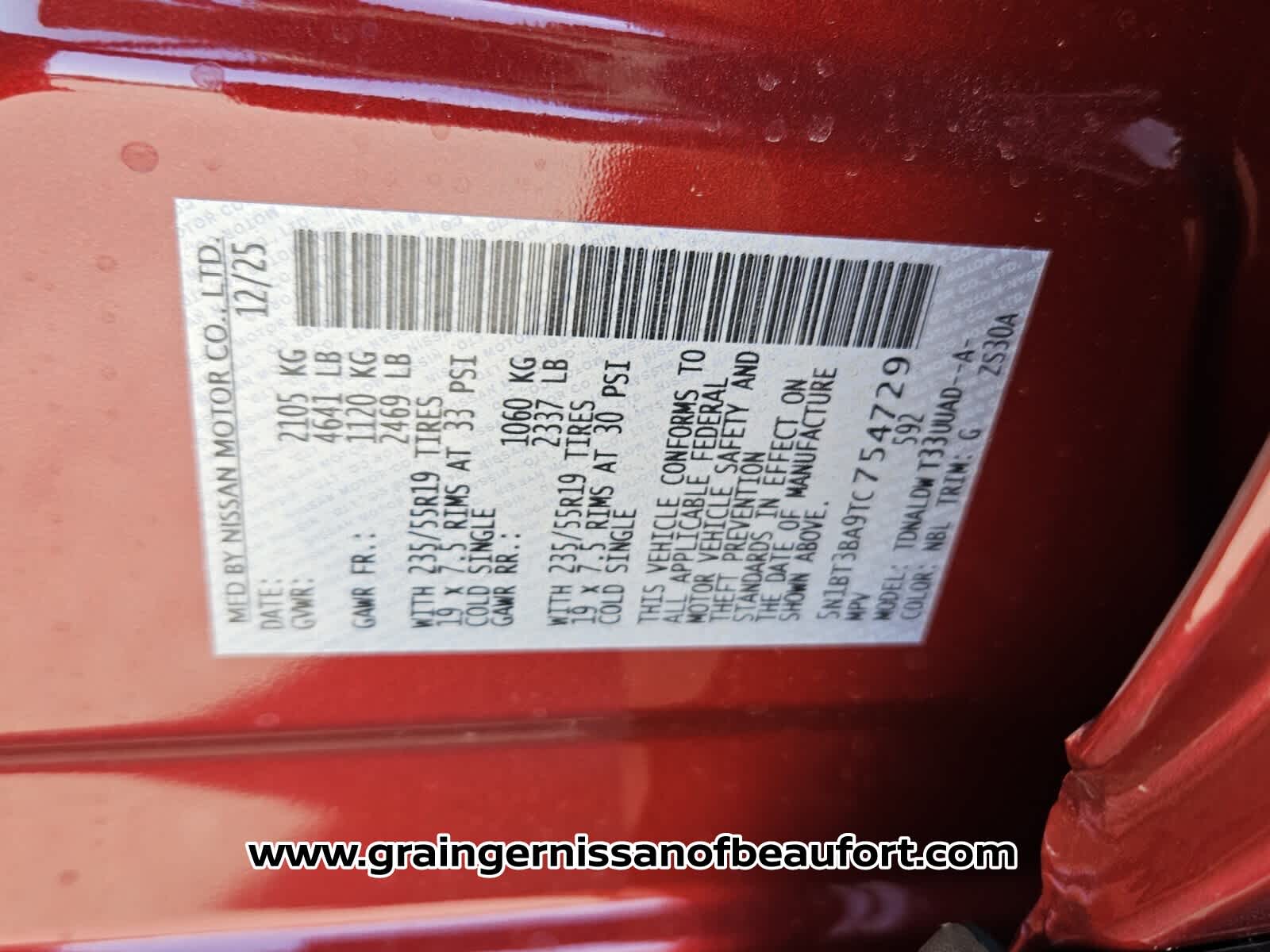 2026 Nissan Rogue Dark Armor