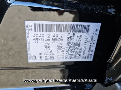 2026 Nissan Rogue Dark Armor