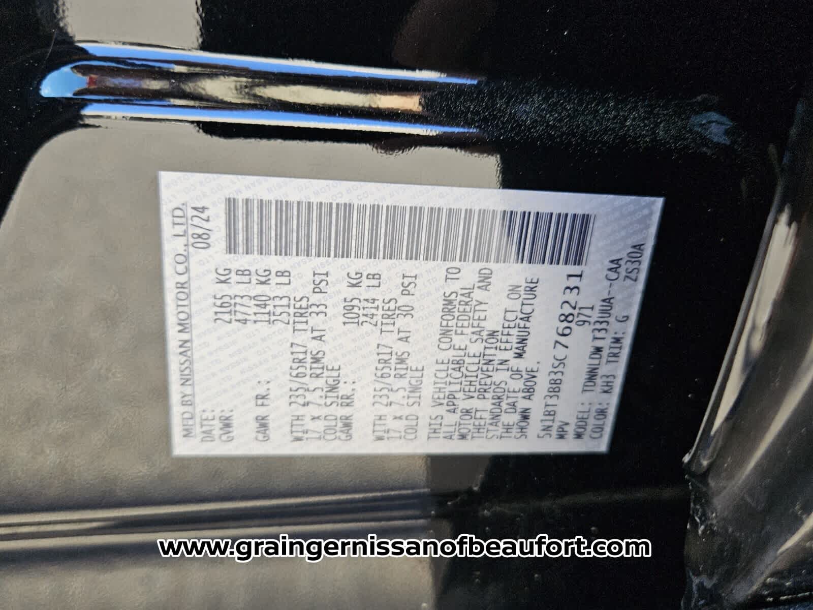 2025 Nissan Rogue Rock Creek