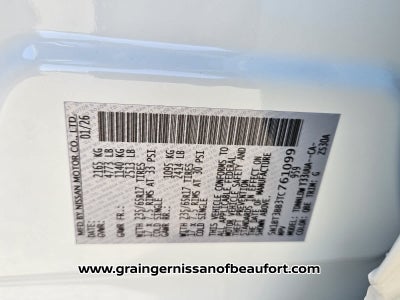 2026 Nissan Rogue Rock Creek