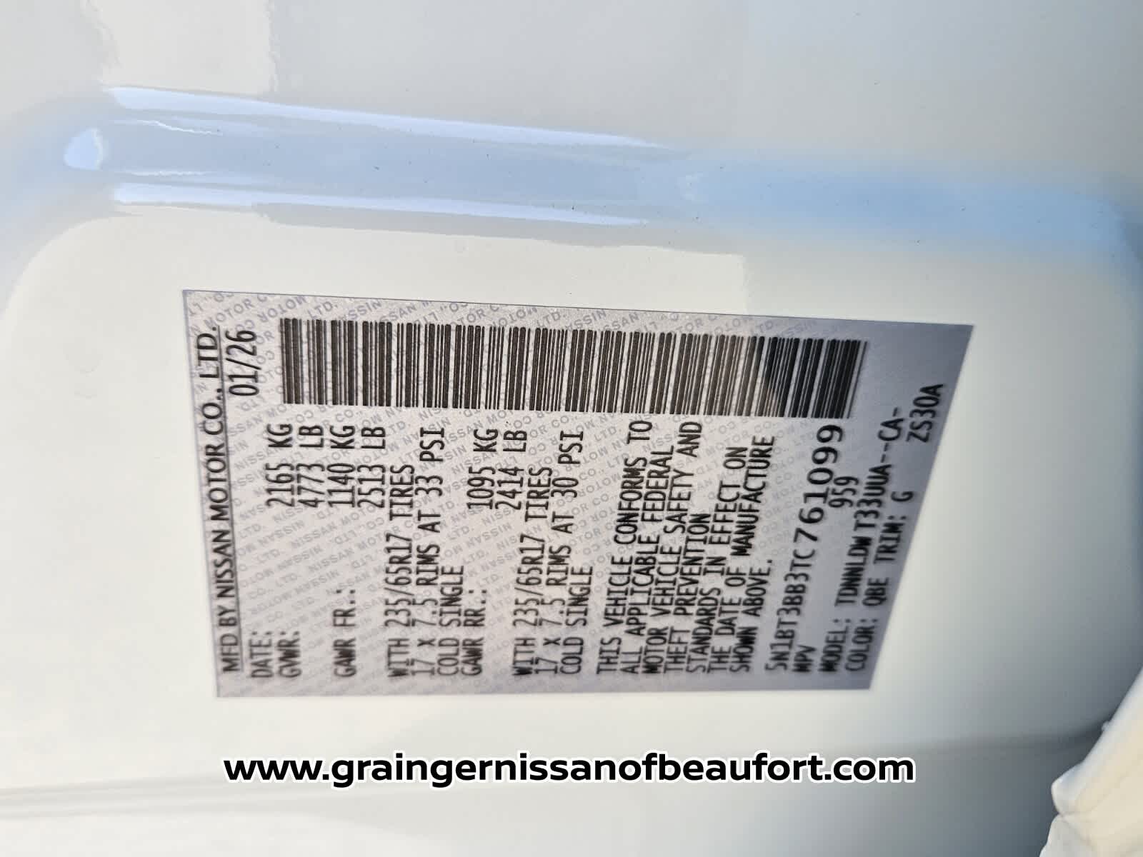 2026 Nissan Rogue Rock Creek