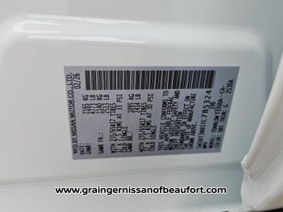 2026 Nissan Rogue Rock Creek