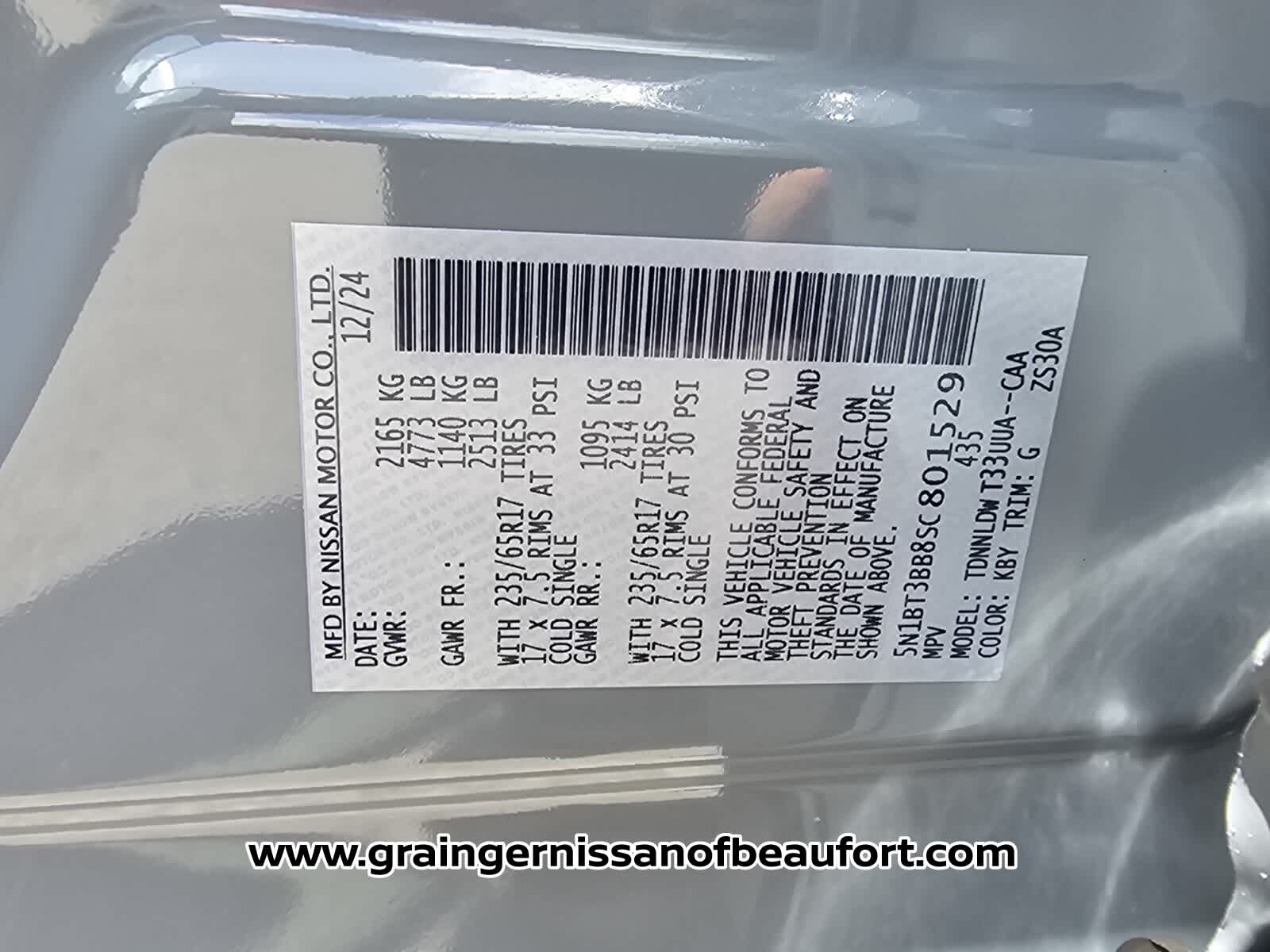 2025 Nissan Rogue Rock Creek